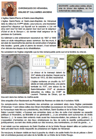 09 - Eglise et Calvaires anciens