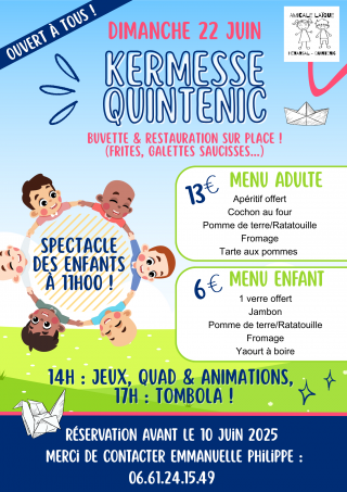 kermesse des écoles 2025